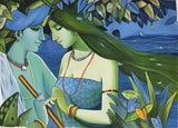 Krishna Radha Oil Art