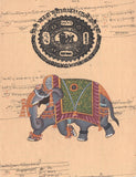 Indian Elephant Painting