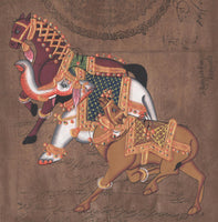 Elephant Camel Horse Art