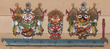 Jagannath Siblings Art Palm Leaf