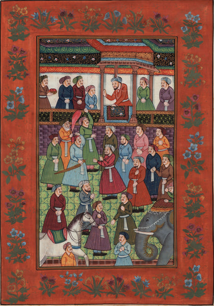 Emperor Jahangir & Shah Shuja Painting