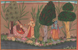 Krishna Radha Kangra Art