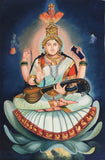 Saraswati Painting