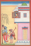 Kangra Krishna Painting