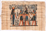 Egyptian Papyrus Pharaoh Art Handmade Egypt Decor Miniature Historical Painting