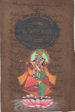 Radha Krishna Lotus Art