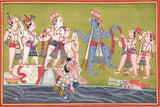 Krishna Balarama Painting