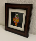 Tholu Bommalata Craft Handmade Tribal Vinayaka Art Indian Hindu Ganesha Painting