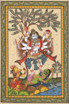 Pattachitra Shiva Painting