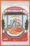 Lakshmi Vishnu Painting