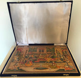 Mughal Dynasty Art Hand Painted Indian Moghul Harem Watercolor Ethnic Painting