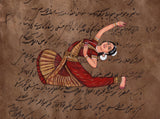Bharatanatyam Dance Painting