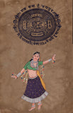 Rajasthani Indian Portrait Art