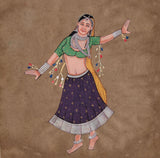 Rajasthani Indian Portrait Art