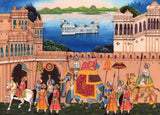 Rajasthani Procession Art