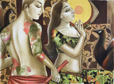 Krishan Radha Painting