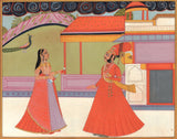 India Rajasthan Miniature Kota Painting