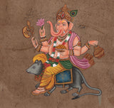 Indian Miniature Ganesh Painting