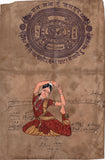 Bharatanatyam Dance Painting