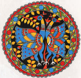 Madhubani Peacock Painting