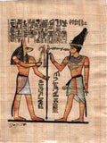 Egyptian Papyrus Anubis Osiris Art