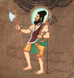 Hindu Vishnu Avatar Deity Painting