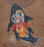 Matsya Vishnu Hindu Deity Art