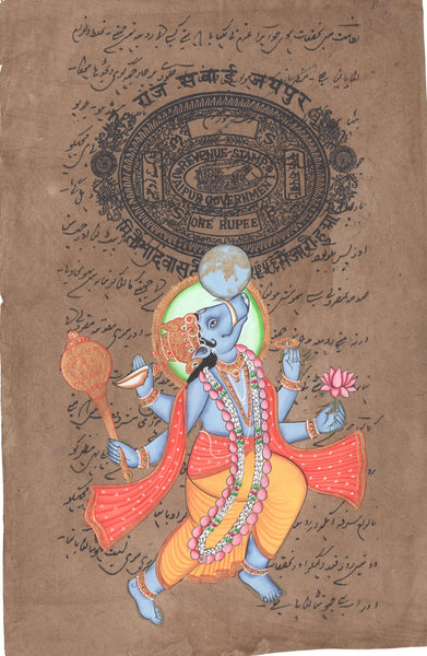 Varaha Vishnu Painting