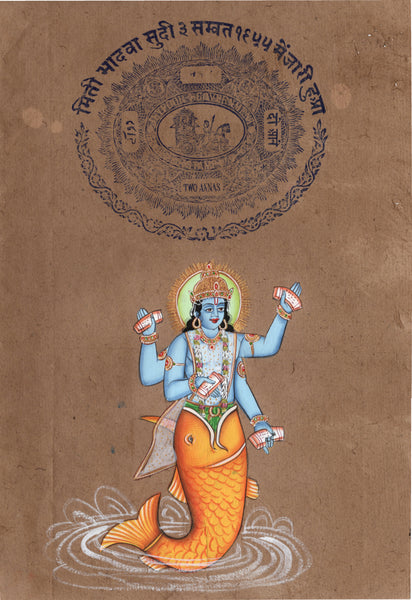 Matsya Hindu Art