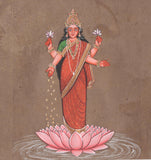 Hindu Goddess Laksmi Art