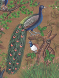 Indian Bird Peacock Art