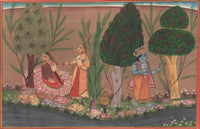 Krishna Radha Kangra Art