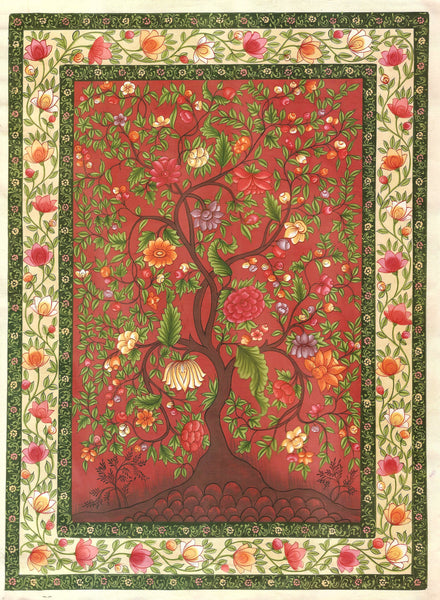 Mughal Floral Painting