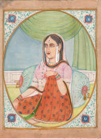 India Portrait painting