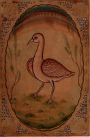 Mughal Miniature Art Handmade Antique Finish Indian Emperor Folk Harem Painting