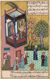 Persian Miniature Painting Mir Ali Shir Nawai Shaykh Zadeh Rare Islamic Artwork