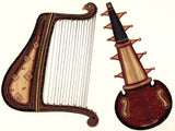 Sarod Harp Painting