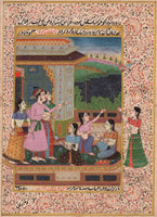 Rajasthani Miniature Art Handmade Indian Maharajah Kite Festival Folk Painting