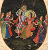 Krishna Radha Painting