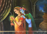 Krishna Radha Painting