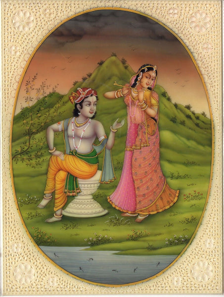 Krishna Radha Painting