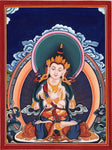 Buddha Thangka Painting India Nepal Handmade Buddhist Thanka Watercolor Folk Art