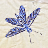Butterfly Kolam Embroidery Art Handmade Indian Irula Tribe Nature Handicraft