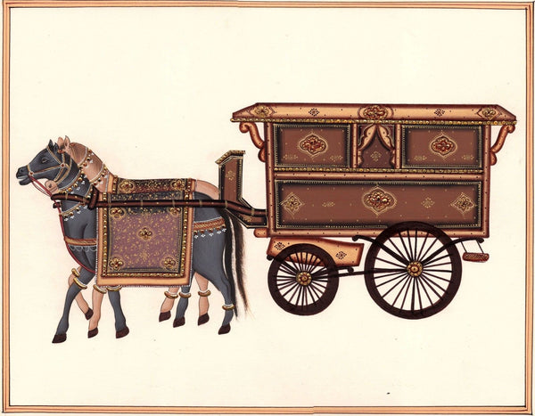 Horse Chariot Art