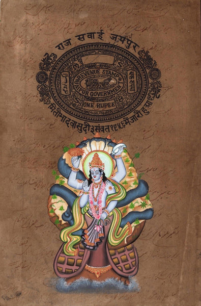 Kurma Vishnu Painting