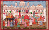 Rajasthani Procession Art