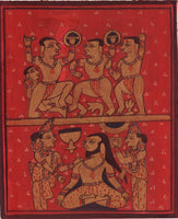 Jainism Kalpasutra Art Illuminated Manuscript Indian Historical Jain Painting