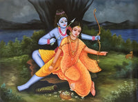 Rama Sita Painting