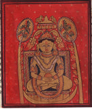 Kalpasutra Jain Illuminated Manuscript Painting Handmade Jainism Miniature Art