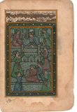 Mughal Miniature Painting Handmade Emperor Akbar Moghul Dynasty Indian Artwork